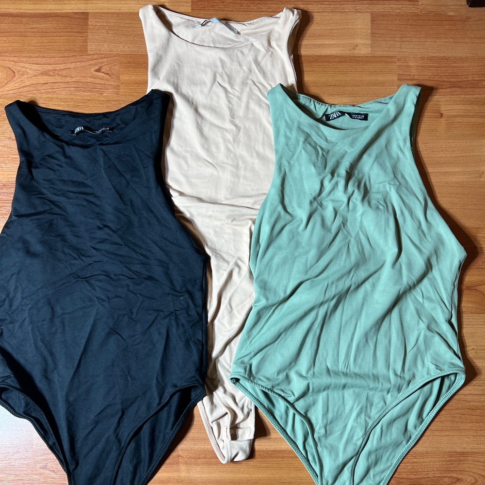Zara Sleeveless Bodysuits